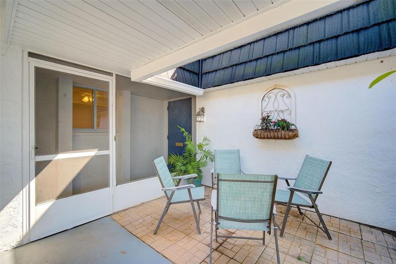 Front patio