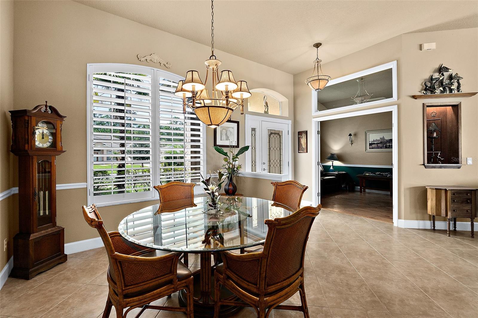 Dining Room w/Plantation Shutters