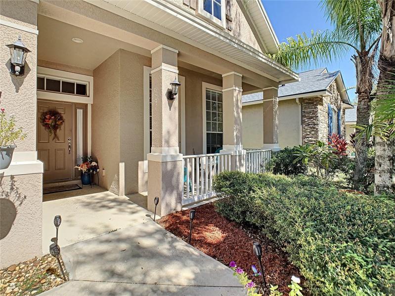 Rare, hard to find front covered porch