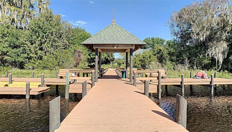 Lake pier