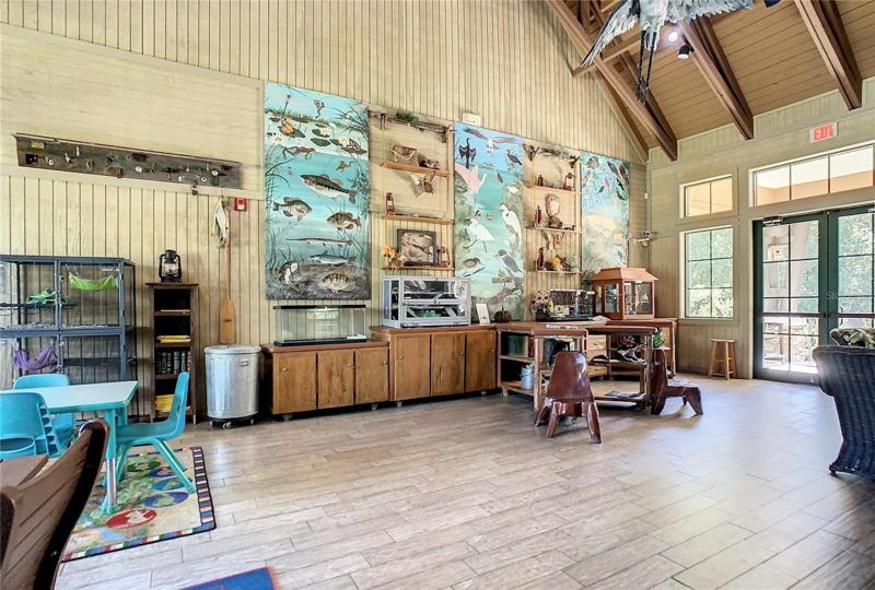 Clubhouse nature room