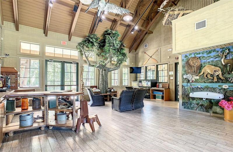 Clubhouse nature room