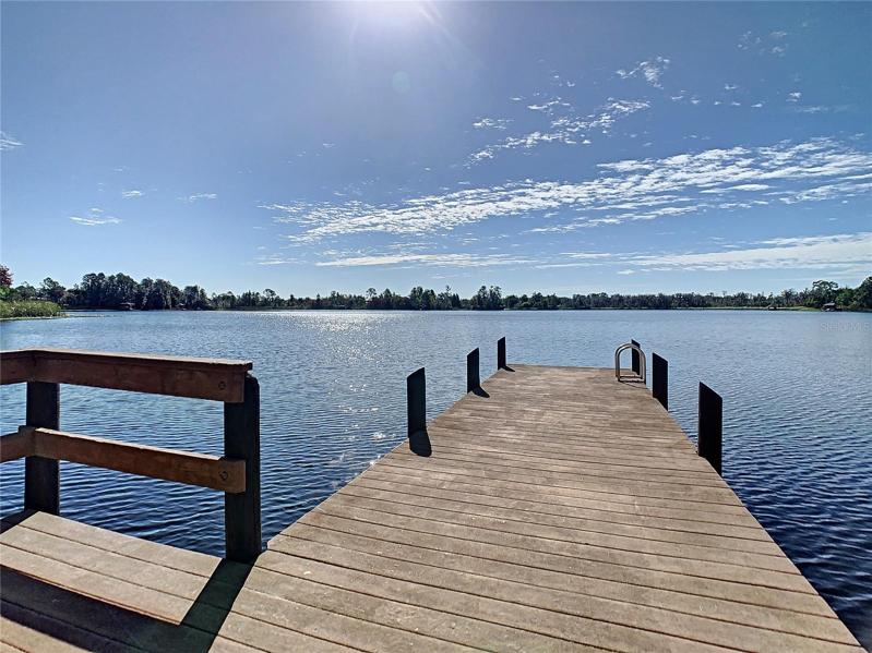 Lake pier
