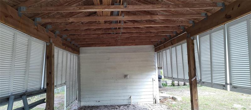 Covered Car Port