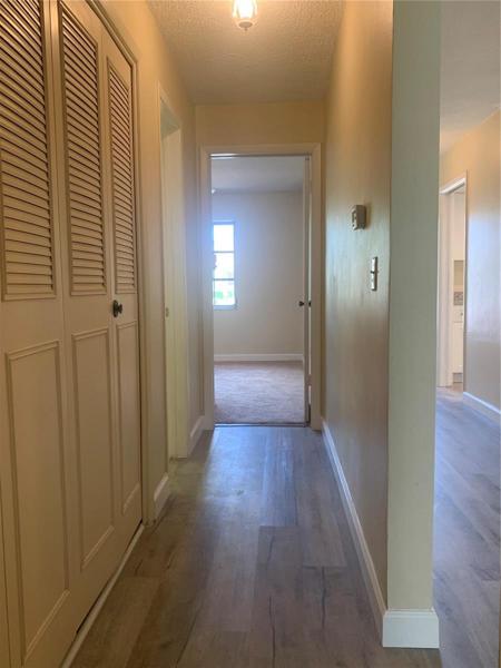 Looking from Master down hall to 2nd BDR!