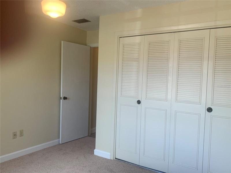 Large closet in second Bedroom!!