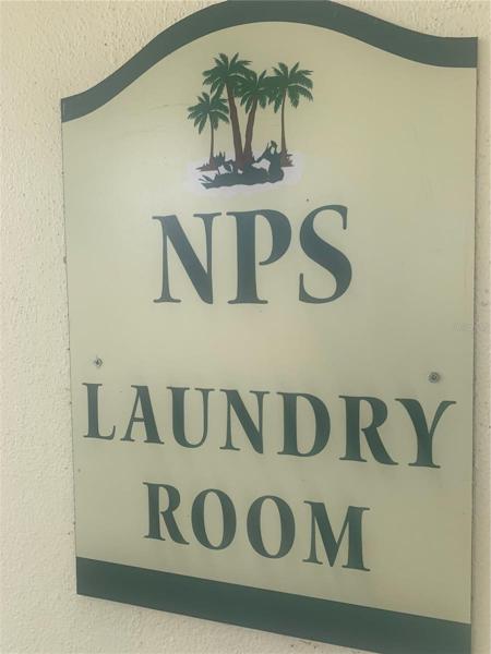 IMMACULATELY clean & AC laundry facilities!