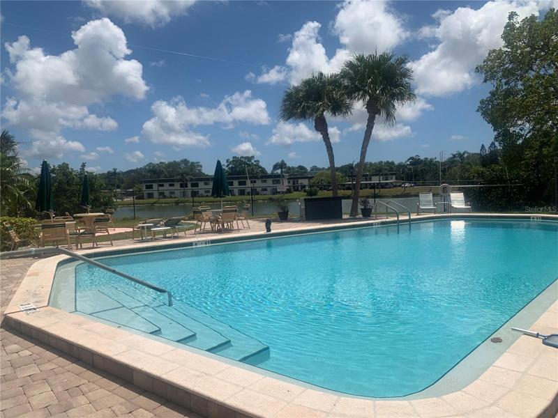 Heated Pool... clean & Large for you!!