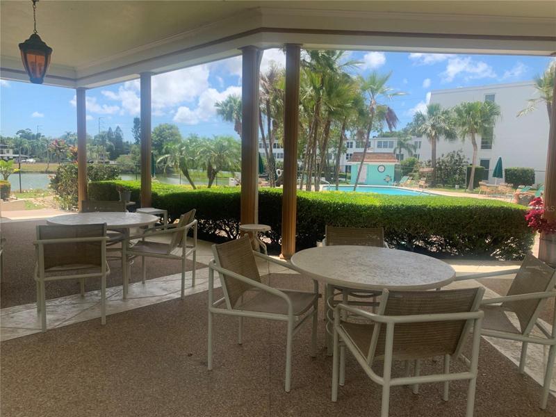 Shaded area beside Pool & Clubhouse!