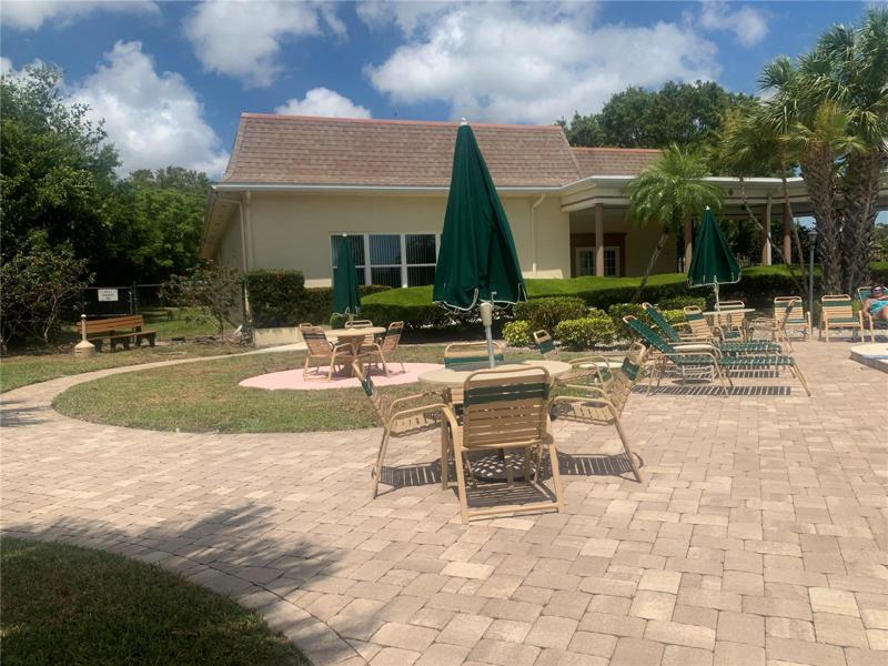 More seating in Pool area facing the Lake!