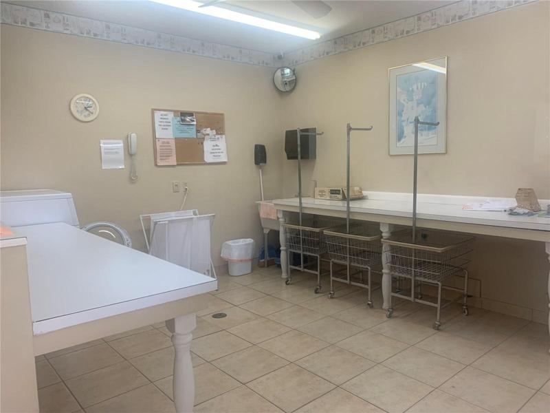 Large On-property laundry next to Office!