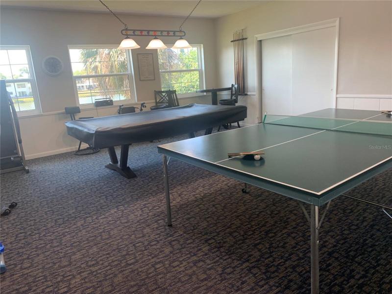Games Room adjacent to pool & Clubhouse!