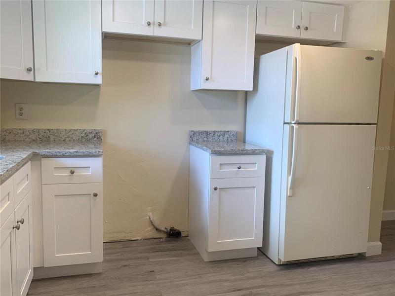 All new beautiful kitchen cabinetry!