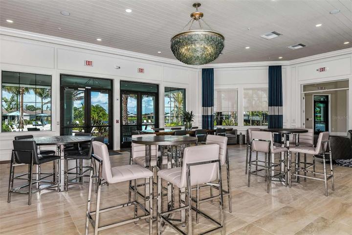 Seating in Clubhouse