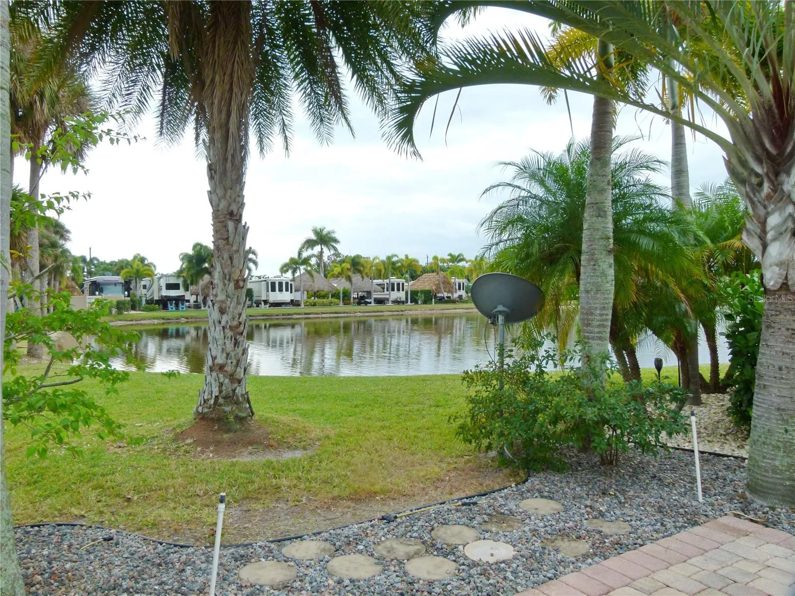 Looking over Lake