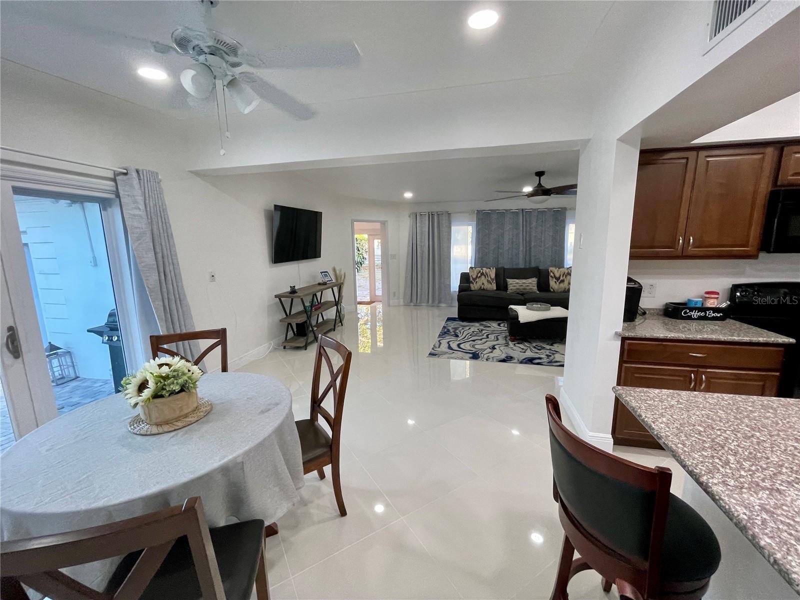 Dining area