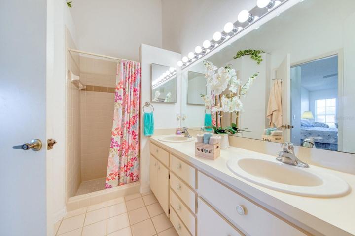 His & her walk-in closets & a spacious en suite with shower~