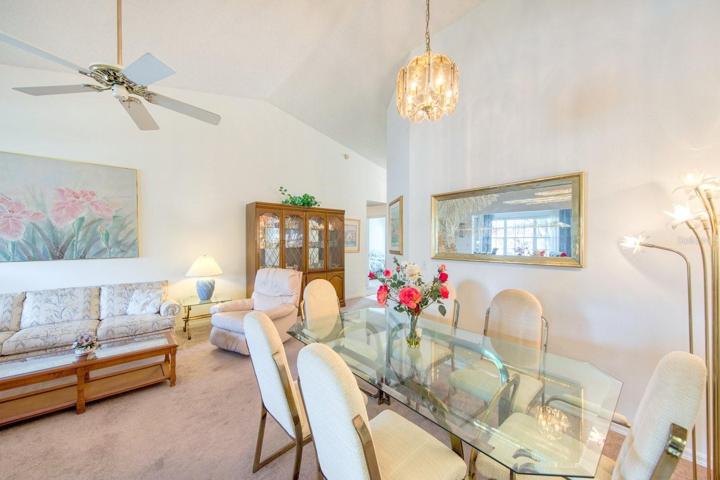 These newest villas have an open floor plan~