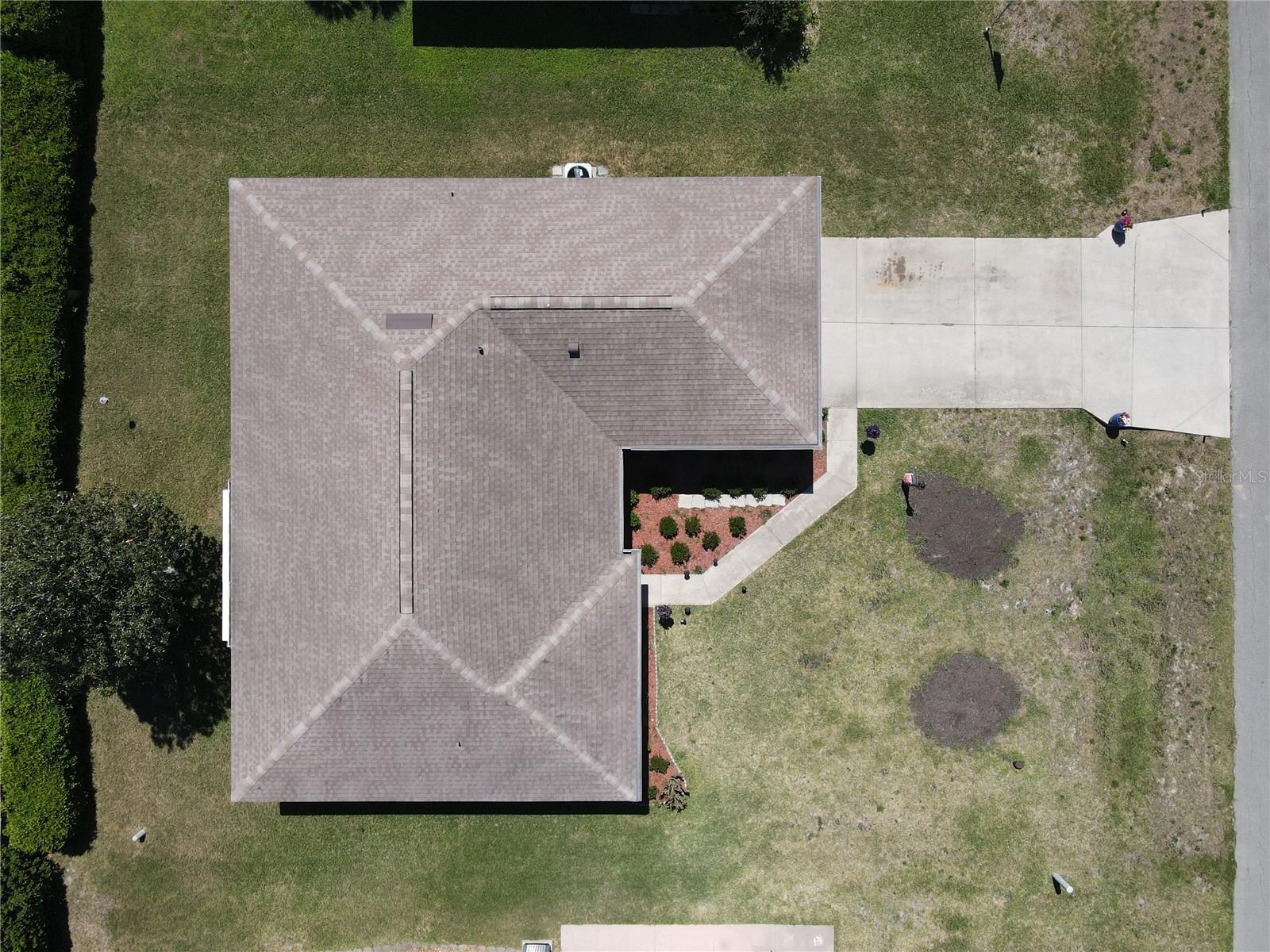 From above