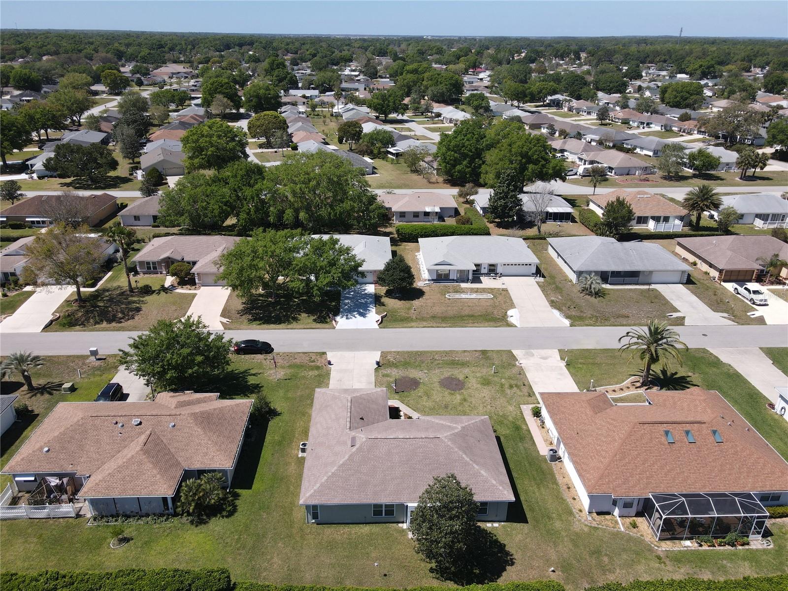 From above