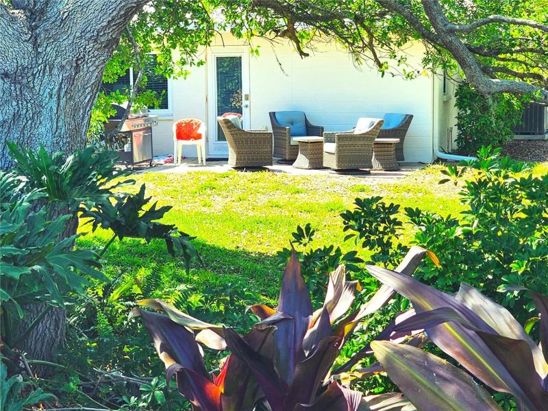 Patio for relaxation
