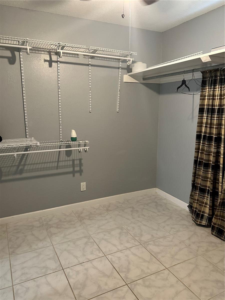Bedroom 2 used as walking closet