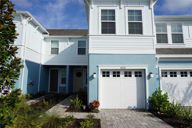 Front of Townhome