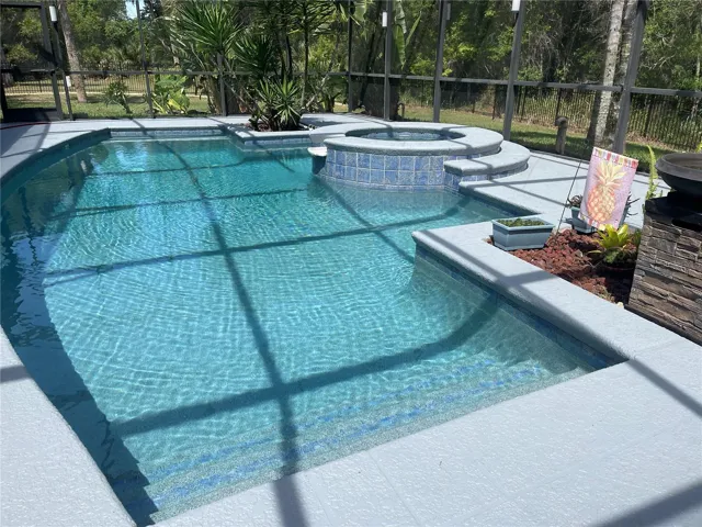 Resurfaced Pool