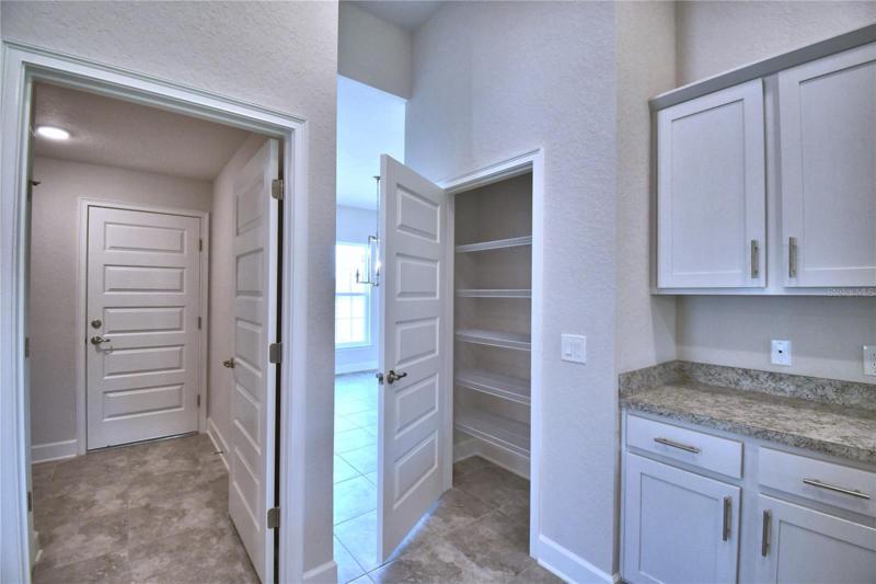 Sample Pantry/Laundry