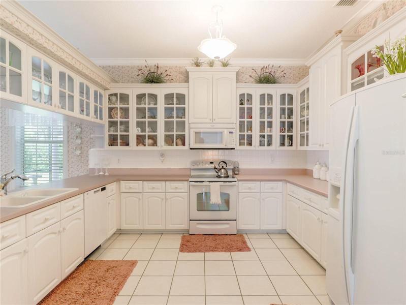 All appliance included with corian countertops