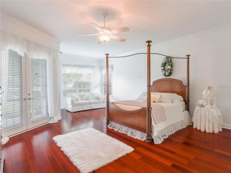 Master Suite with room for couch or workout room