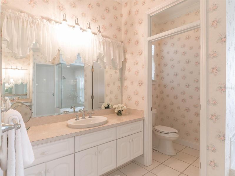 Separate water closet