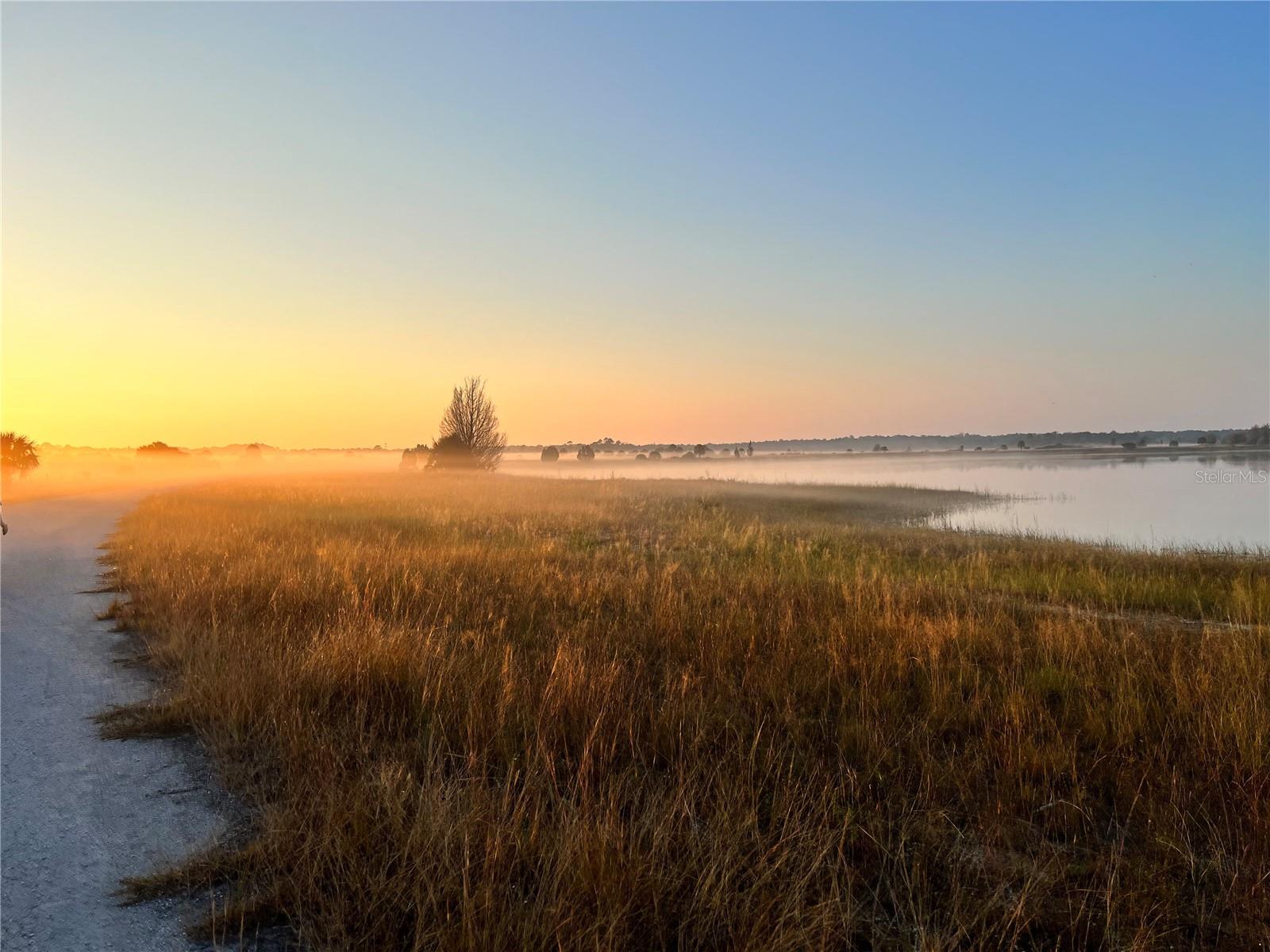Sunrise at the Lakes