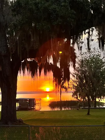 Sunrise view from deck