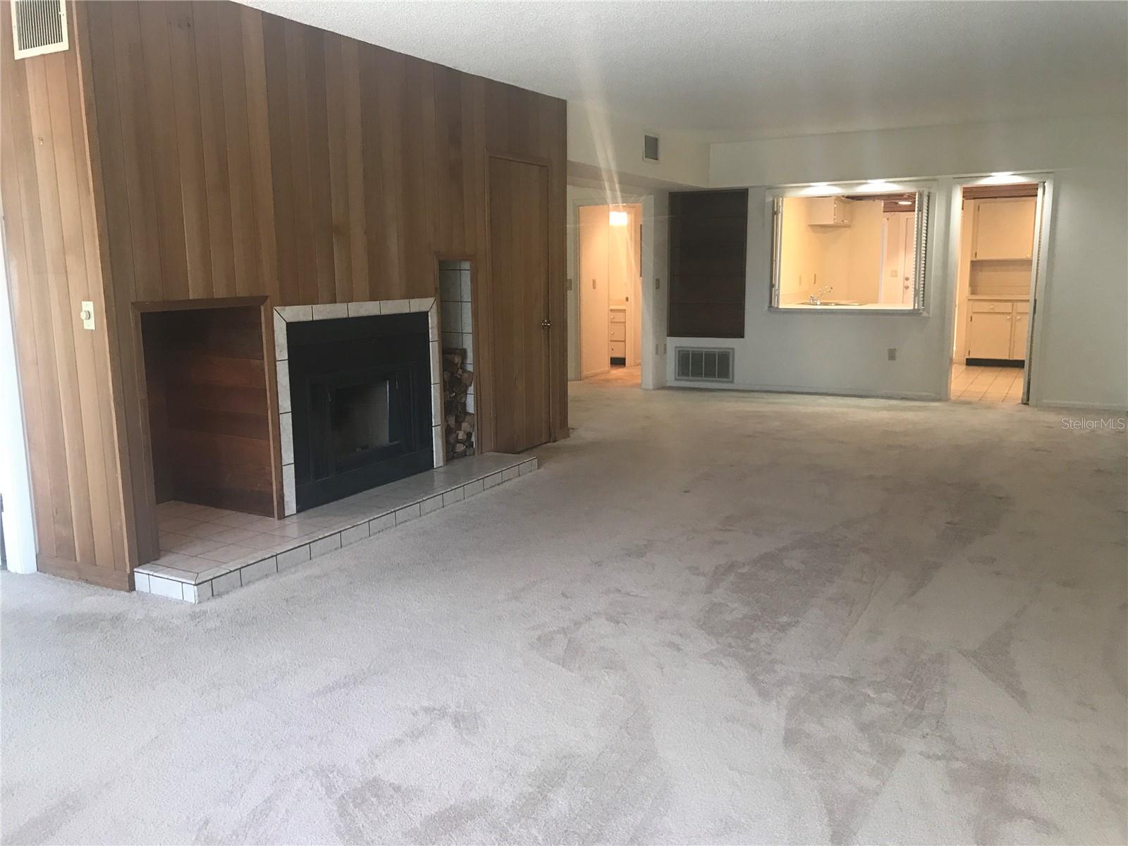 LIVING AREA from Front Door