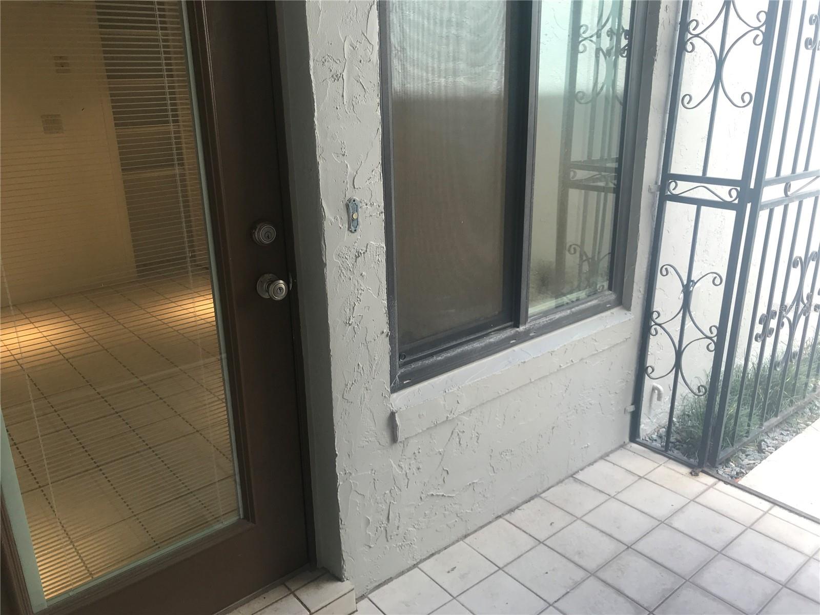 BACK DOOR ENTRANCE
