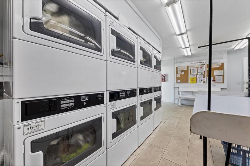 community laundry room