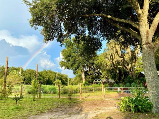 View of driveway from farm