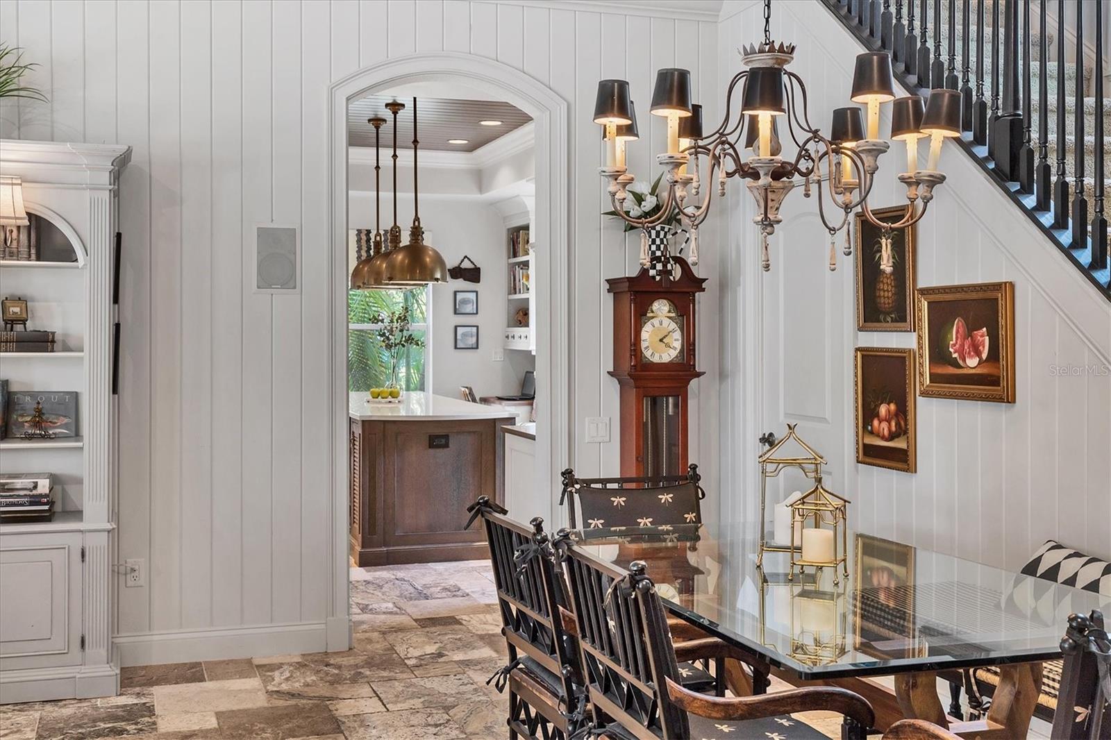 Easy entertaining of family and friends as the kitchen is adjacent to dining area.
