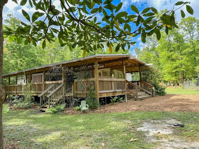 Wrap around porch.