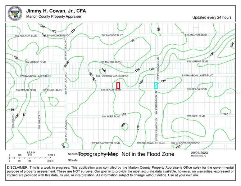 Topography Map