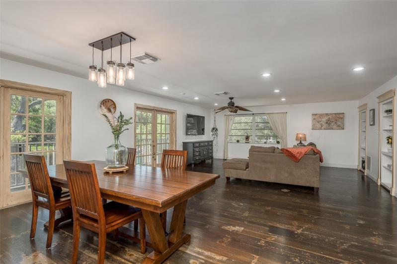 Dining and Family Rooms