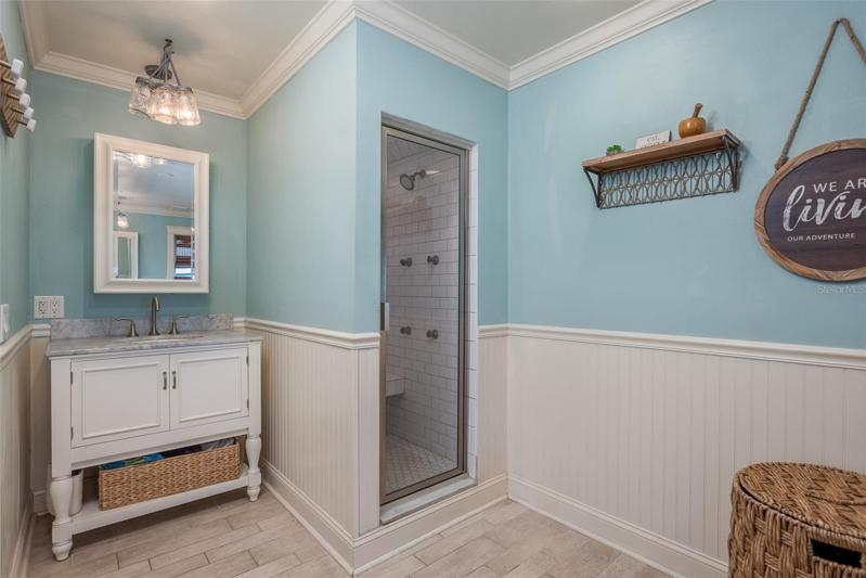 Master Bathroom & Steam Shower