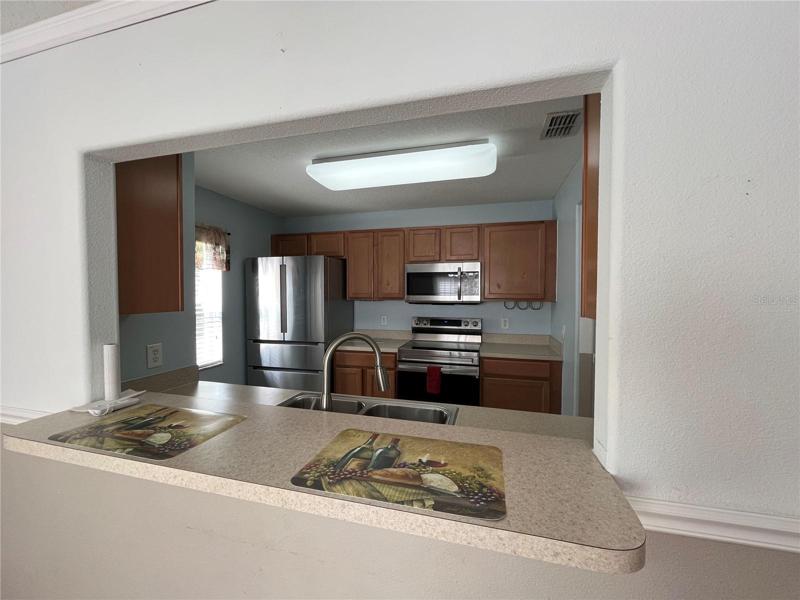Pass through to Kitchen