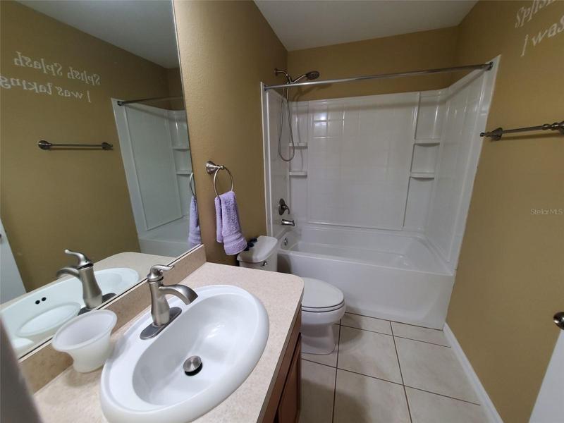 Bathroom 2 upstairs 