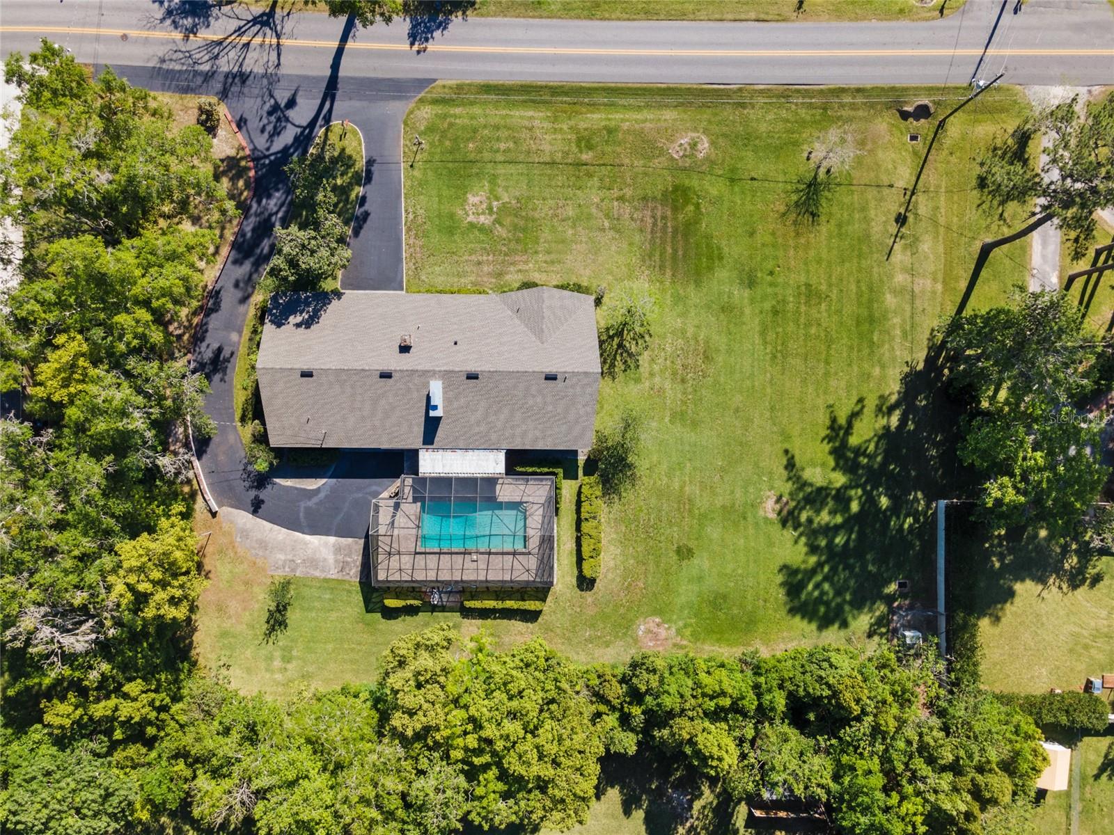 1.24 acre lot
