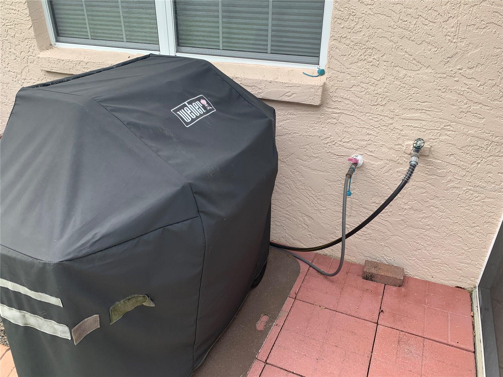 Natural Gas hook up for grill