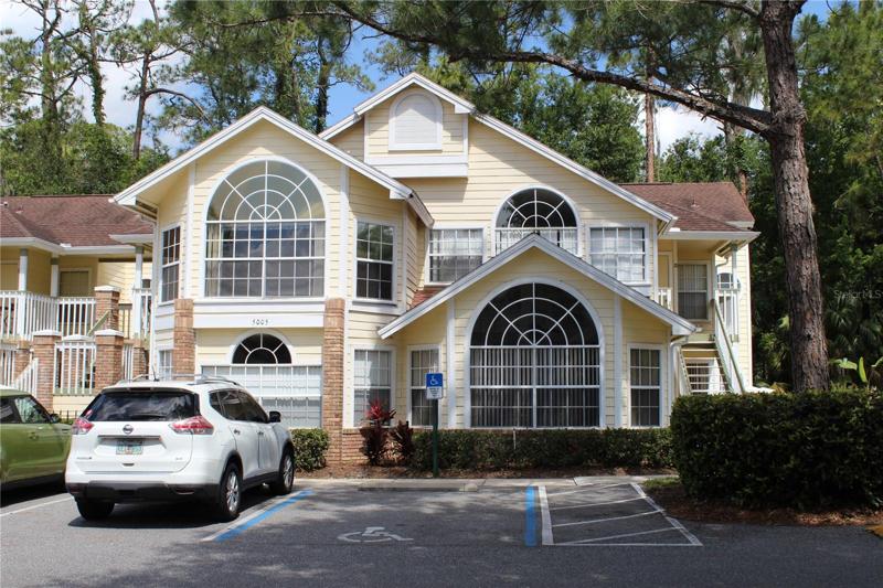 Front of dwelling