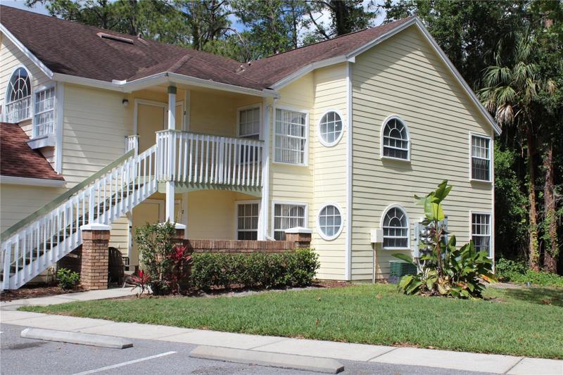 Dwelling is upstairs