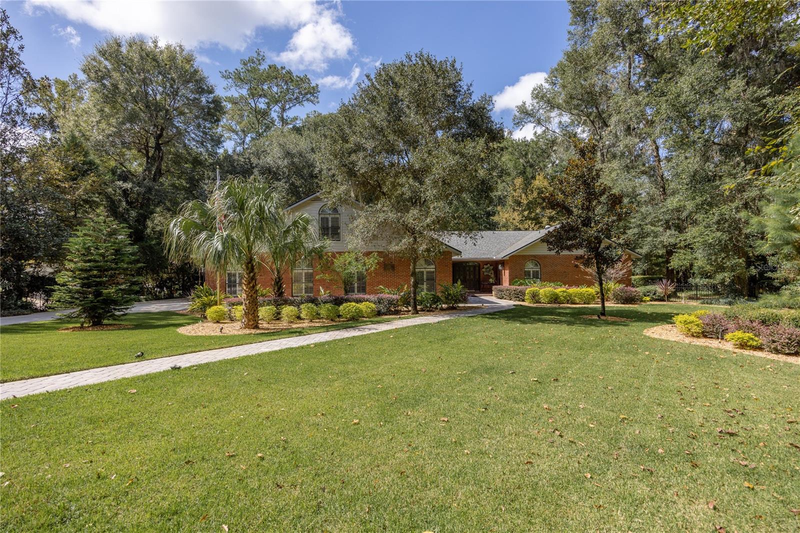 Brick custom home